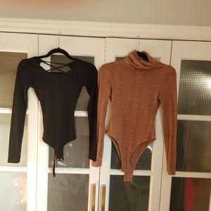 3/$25- Bodysuits, One Garage XS and the other SHEIN Small